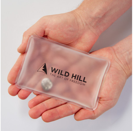 Карманная грелка для рук Wild Hill Hand Warmer XL многоразовая прозрачная (14*9 см)