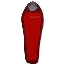 Спальный мешок Trimm Impact, 185 см - Left Zip, Red (8595225496926)