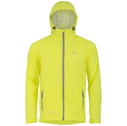 Ветровка мужская Highlander Stow & Go Pack Away Rain Jacket 6000 mm Yellow L (JAC077-YW-L)