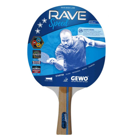 Ракетка для настільного тенісу Gewo Rave Speed FL (860100001)