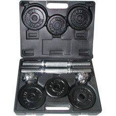 Гантелі збірні Toorx 15 кг з кейсом (VAL-15DGN)