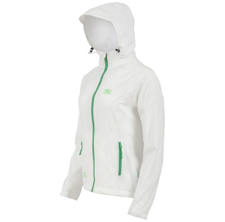 Ветровка женская Highlander Stow & Go Pack Away Rain Jacket 6000 mm White M (JAC077L-WE-M)