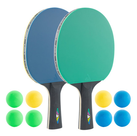Набір для настільного тенісу Joola Colorato 2 Bats 8 Balls (54814)