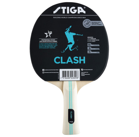 Ракетка для настільного тенісу Stiga Clash Hobby FL (1210-5718-01)