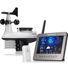 Метеостанція Bresser Professional WIFI HD TFT Colour Weather Center 7-in-1 Sensor (7003500)