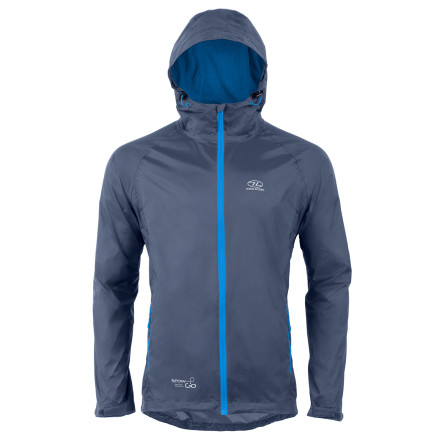 Ветровка мужская Highlander Stow & Go Pack Away Rain Jacket 6000 mm Navy M (JAC077-NB-M)