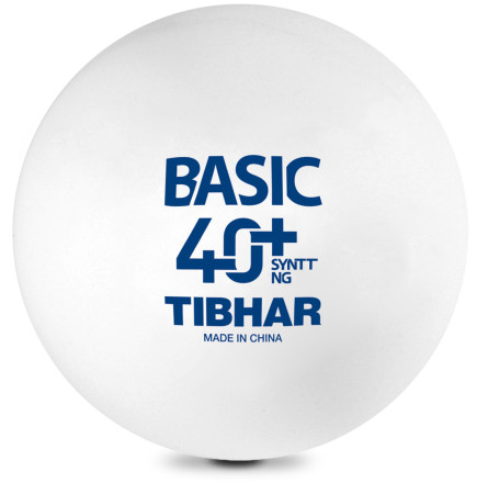 М'ячі для настільного тенісу Tibhar Basic 40+ SYNTT NG 6 шт (85511200)
