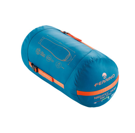 Спальный мешок Ferrino Nightec Lite Pro 600 L/-5°C Blue/Grey Left (86309HBG)