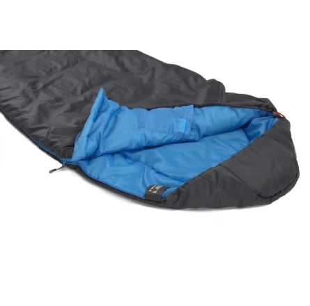 Спальный мешок High Peak Lite Pak 1200/+5°C Anthra/Blue Left (23277)