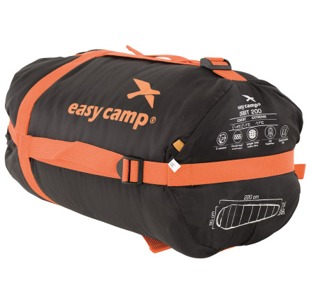 Спальный мешок Easy Camp Orbit 200/-1°C Black (Right)
