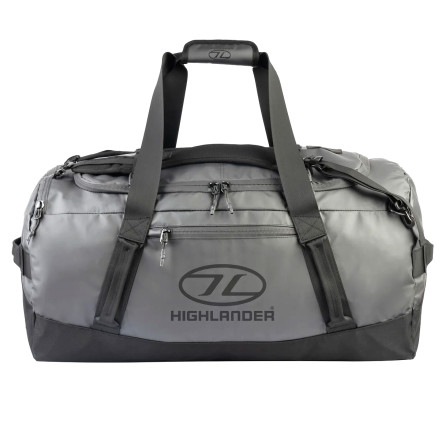 Сумка дорожня водозахисна Highlander Hauler Duffel 90L Dark Grey (DB134-DGY)