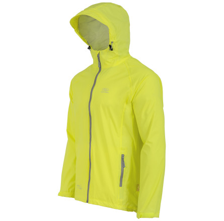Ветровка мужская Highlander Stow & Go Pack Away Rain Jacket 6000 mm Yellow M (JAC077-YW-M)