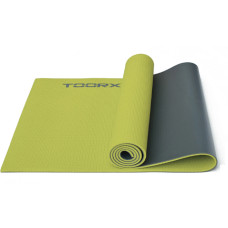 Килимок спортивний Toorx Yoga PVC 173 х 60 х 0,6 см для йоги та фітнесу Verde/Antracite (MAT-176)