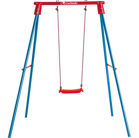 Гойдалка на металевих опорах Garlando Candy одинарна (ALT-11)