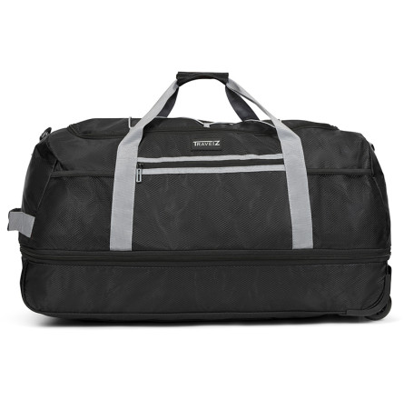 Сумка дорожня на колесах TravelZ Wheelbag Doubleloader foldable black 80(95)L (603096)