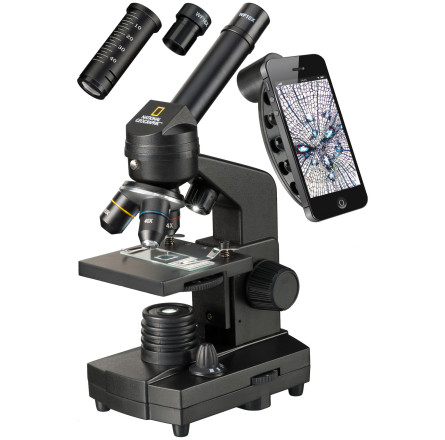 Микроскоп National Geographic 40x-1280x (с адаптером для смартфона)