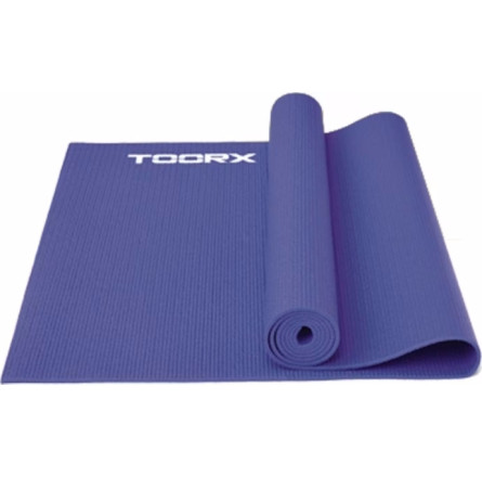 Килимок спортивний Toorx Yoga PVC 173 х 60 х 0,6 см для йоги та фітнесу Viola/Antracite (MAT-177)