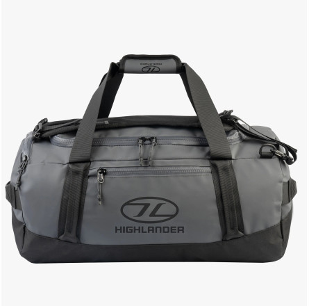 Сумка дорожня водозахисна Highlander Hauler Duffel 45L Dark Grey (DB132-DGY)