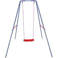 Гойдалка на металевих опорах Garlando Coco одинарна (ALT-10)