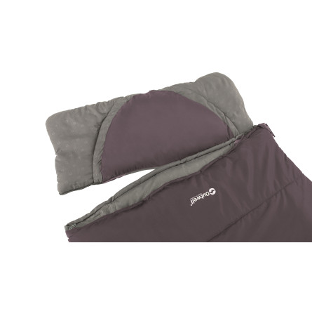 Спальный мешок Outwell Contour Reversible/+2°C Dark Purple Left (230364)