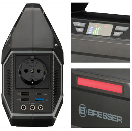 Портативна зарядна станція Bresser Portable Power Supply 100 Watt (3810000)