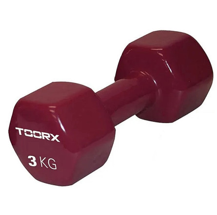 Гантель для фітнесу Toorx Vinyl 3 кг (MV-3)