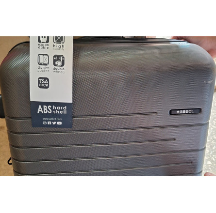 Валіза Gabol Escape (M) Gris (124146-016) (Special Offer)
