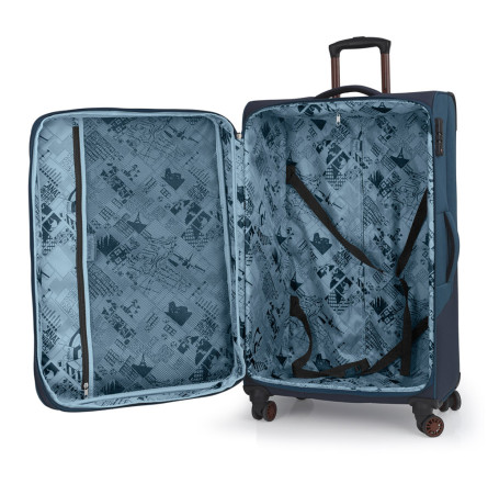 Чемодан Gabol Track (L) Blue (117547 003)