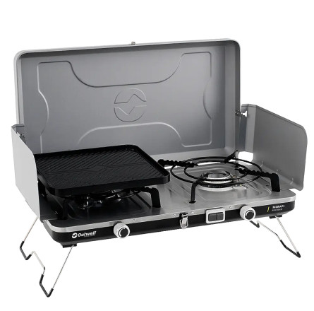 Портативна газова плитка Outwell Merapi Pro Duo Deluxe (651270)