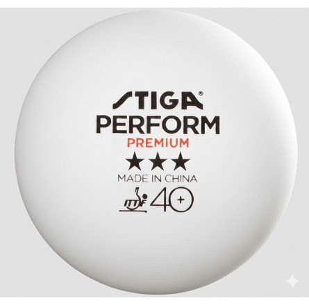 М'ячі для настільного тенісу Stiga Perform Premiun ITTF 6 шт (1113-2410-06)