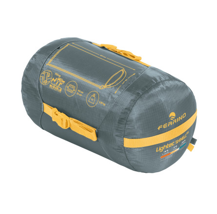 Спальний мішок Ferrino Lightech Shingle SQ -2°C Green Right (86266QVVD)
