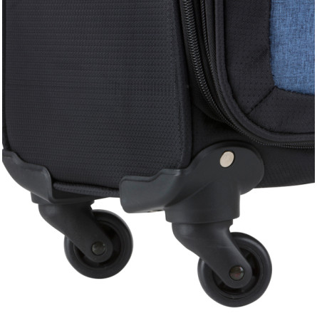 Чемодан TravelZ Triple Pocket (M) Black