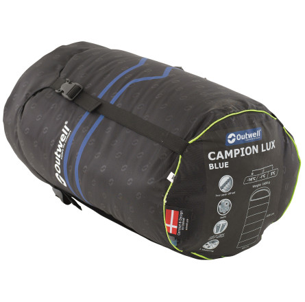 Спальный мешок Outwell Campion Lux/-1°C Blue Left (230354)