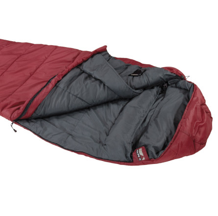 Спальный мешок High Peak Redwood/-3°C Dark Red/Grey Left (23085)