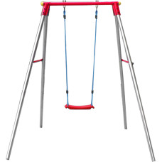 Гойдалка на металевих опорах Garlando Candy Plus одинарна (ALT-13)