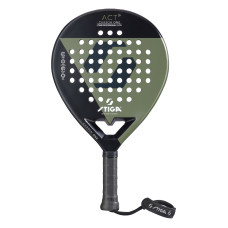 Ракетка для падел тенісу Stiga Racket ACT Black/Olive Green (2202-0919-01)