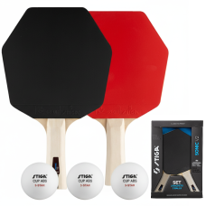 Набір для настільного тенісу Stiga Sonic V2 Cybershape 2 Bats 3 Balls (1210-1206-35)