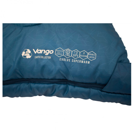 Спальный мешок Vango Evolve Superwarm Double/+2°C Moroccan Blue Twin (SBREVOLVEM23S68)