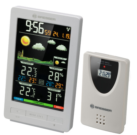 Метеостанція Bresser ClimaTemp WS White (7007321GYE000)