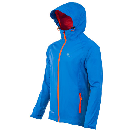 Ветровка мужская Highlander Stow & Go Pack Away Rain Jacket 6000 mm Blue M (JAC077-BL-M)