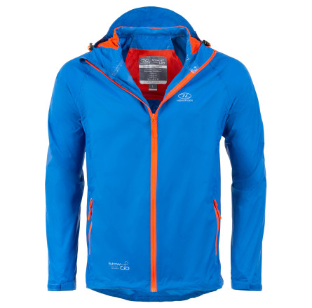 Ветровка мужская Highlander Stow & Go Pack Away Rain Jacket 6000 mm Blue M (JAC077-BL-M)