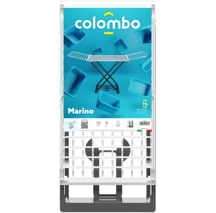 Сушарка для білизни підлогова Colombo Marino White (ST987B)