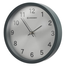 Часы настенные Bresser MyTime Silver Edition Symbol Matte Graphite (8020314UJT000)