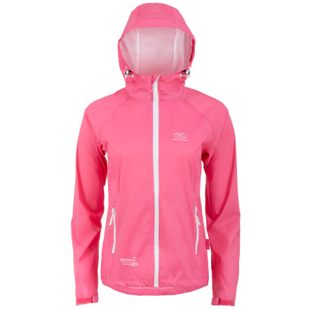 Ветровка женская Highlander Stow & Go Pack Away Rain Jacket 6000 mm Pink M (JAC077L-PK-M)