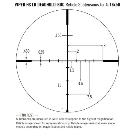 Прицел оптический Vortex Viper HS 4-16x50 (BDC-2) (VHS-4307)