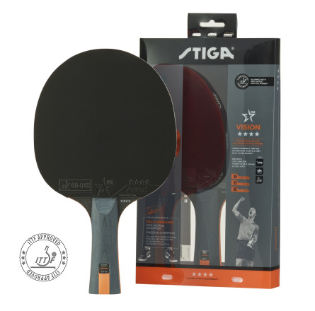 Ракетка для настільного тенісу Stiga Vision 4 Star FL (1214-3218-01)