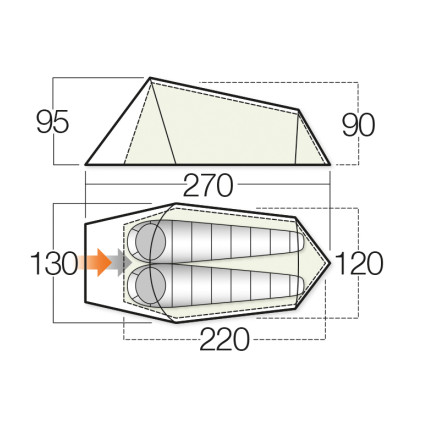 Палатка Vango Soul 200 Treetops