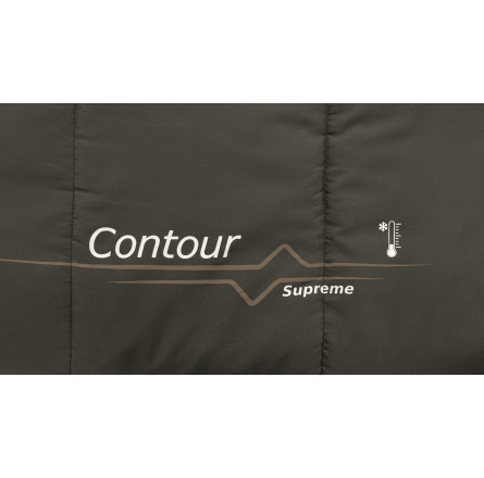 Спальный мешок Outwell Contour Supreme Reversible/-4°C Coffee Left (230369)