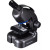 Мікроскоп Bresser Junior CM-04 100x-900x Black з набором для дослідів і адаптером для смартфона (14951)