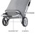 Сумка-тележка ShoppingCruiser Foldable 40 Grey